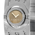 Gucci 112 Twirl Women's Brown Dial Diamond Watch