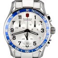 Swiss Army Men's Silver Dial Chronograph Watch