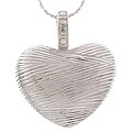 Platifina Robin's Nest Heart Necklace