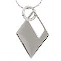 Platifina Players Diamond Suit Necklace
