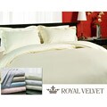Royal Velvet 315 Thread Count Sateen Duvet Cover Set