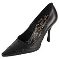 Dolce & Gabbana Black Leather Pointed Toe Pumps