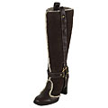 Dolce & Gabbana Dark Brown Shearling Boots