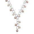 16-inch Pink/ White Freshwater Pearl Necklace