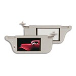 Metrik 7-Inch Sun Visor TFT LCD Monitor Set