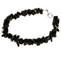 Handmade Polished Black Onyx Bracelet