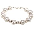 White Cultured Freshwater Pearl Bracelet