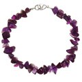 Purple Amethyst Gemstone Bracelet