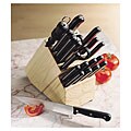 20-piece Stainless Steel Knife Set and Storage Block