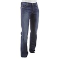 Super Rifle Men's Dark Rinse Slim Bootcut Jeans