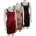 Essentials by A.B.S Solid Stretch Charmeuse Dress