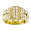 18k Yellow Gold 1 1/4ct TDW Diamond Ring