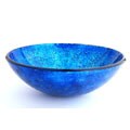 Fontaine Ocean Foil Glass Vessel Bathroom Sink