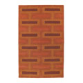 Hand-tufted Monza Brick Collection Wool Rug (9'6 x 13'6)