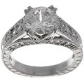Sterling Silver Fine CZ Fashion Ring
