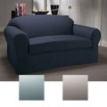 Two-piece Twill Stain-resistant Sofa Slipcover