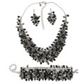 Maddy Emerson Chantique Onyx-Hematite Set