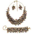 Maddy Emerson Chantique Synthetic Sunset Topaz Set