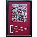 Detroit Red Wings 2007 Team Photo w/ Mini Pennant