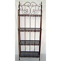 Large Indoor/ Outdoor Iron Folding Bakers Rack