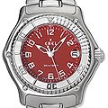 Ebel Discovery Men's Red Dial Watch