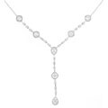 Sterling Silver Cubic Zirconia Bridal Necklace