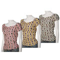 Adi Designs S. Max Short Sleeve Printed Top