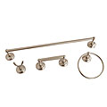 Moen Brighton 4-piece Pewter Bath Accessory Kit