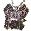 Faith Fairy Pewter Necklace