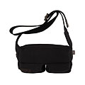 Fendi Black Fabric Fanny Pack with Pouch Pockets