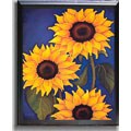 Will Rafuse Sunflowers Framed Canvas Art