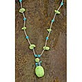 Green and Blue Turquoise Necklace (USA)