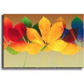 Robert Mertens Leaf Dance II Stretched Canvas Art