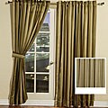 4-piece Silk Stripe Window Ensemble