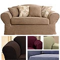 Sure Fit Suede Supreme Washable Sofa Slipcover