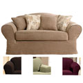 Sure Fit Suede Supreme Washable Sofa Slipcover