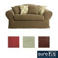 Sure Fit Suede Supreme Washable Sofa Slipcover