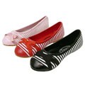 Next by Adi Designs Childrens Stripe Ballet Flats