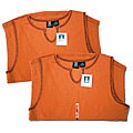 SO Junior's Sleeveless Orange Top (Pack of 2)