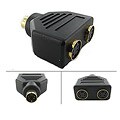S-Video Male to 2x Female Y-Splitter
