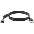 USB 2.0 A to Mini B 4 Pin Flat 6-foot Cable