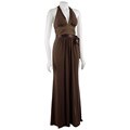 Max & Cleo Jersey Knit Halter Dress