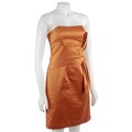 Max & Cleo Strapless Satin Dress