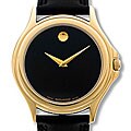 Movado Museum Men's Gold Tone Quartz Watch