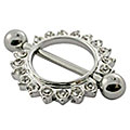 Flowery Crystal Body Jewelry (Case of 2)