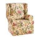 Melissa Washable Wing Chair Slipcover