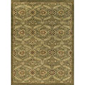 Hand-tufted Soma Sage/ Ivory Wool Rug (8' Round)