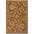 Hand-tufted Running Flower Wool Rug (8' x 10'6)