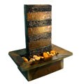 Natural Slate Tower Stream Water Fountain