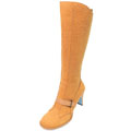 Diesel Betty Genuine Leather Tan Fashion Boot